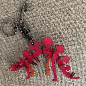 COACH Rexy Key Chain/Bag Charm